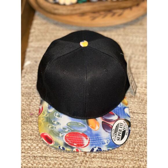 Baseball Cap Snapback butterfly Adjustable Flat Bill Visor Hat Hip Hop Style Hat - Picture 1 of 4